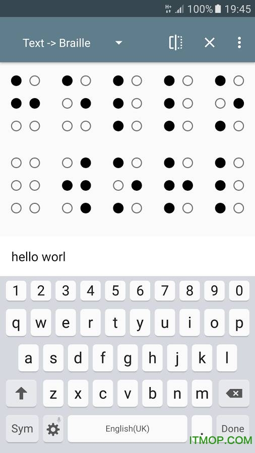 Braille(盲文转换器)