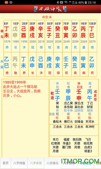 盲派八字