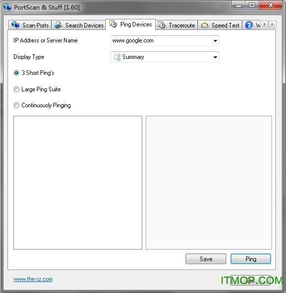 PortScan(局域网端口扫描器)