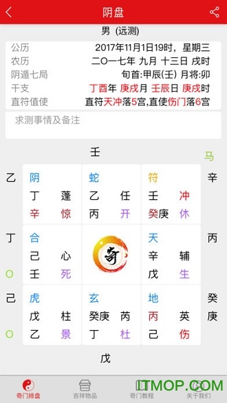 奇门遁甲排盘app