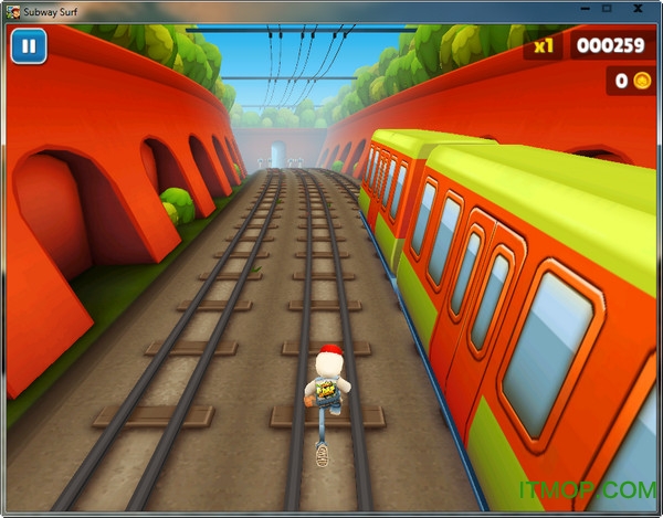 地铁冲浪电脑版小游戏