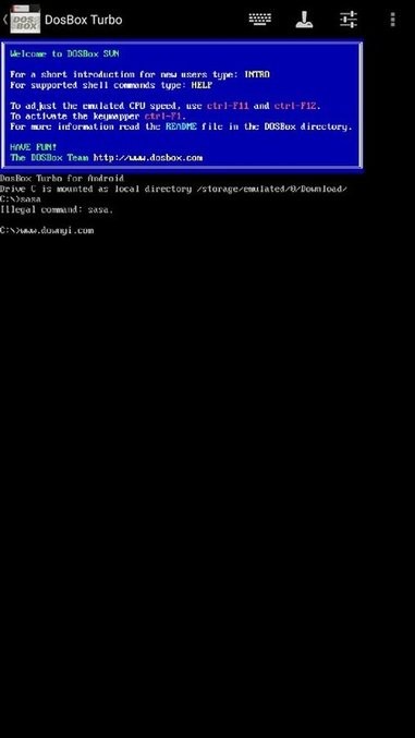 DosBox模拟器手机版(DosBoxTurbo)