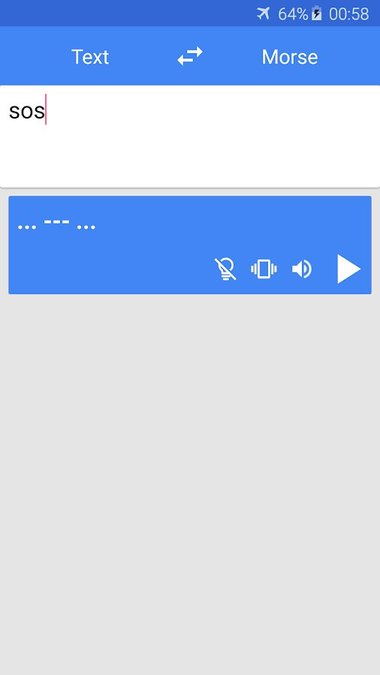 Morse app