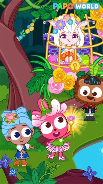 泡泡小镇精灵公主游戏