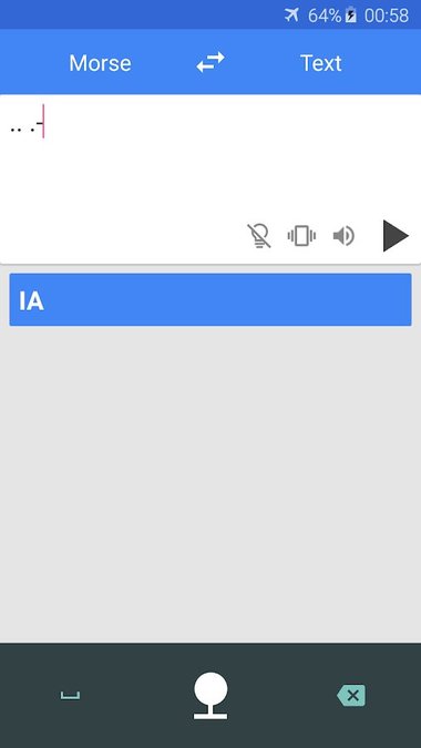 Morse app