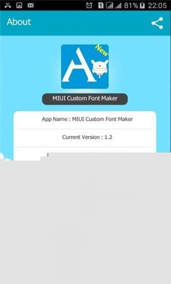 小米字体修改器免费版(Mi Font Maker)