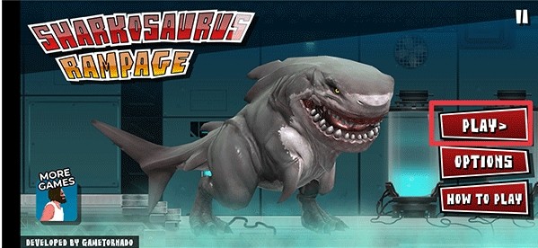 食人鲨横冲直撞