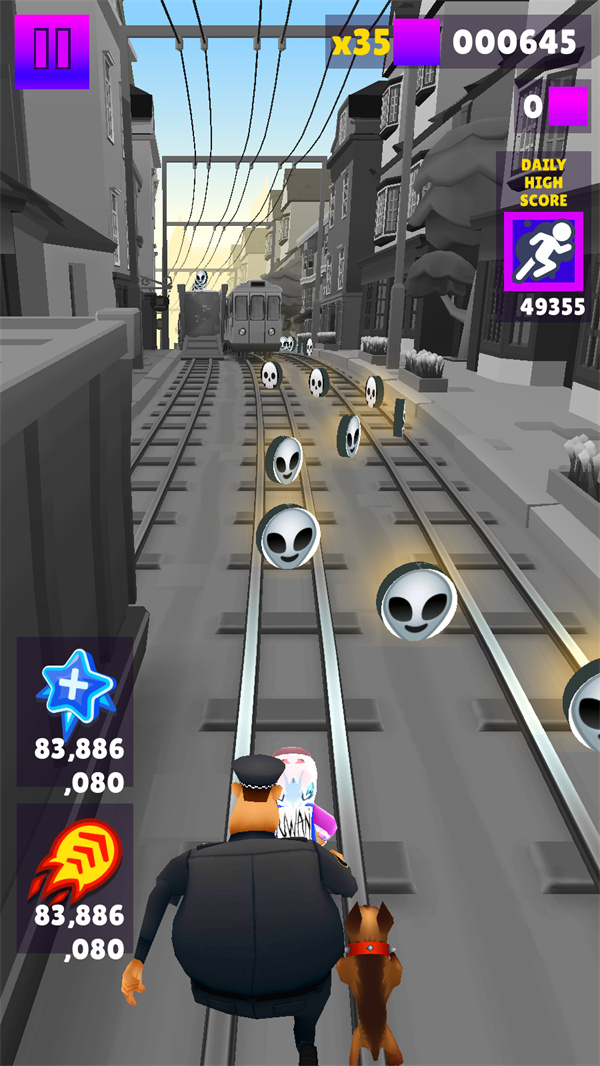 地铁跑酷雾挽仿外网版