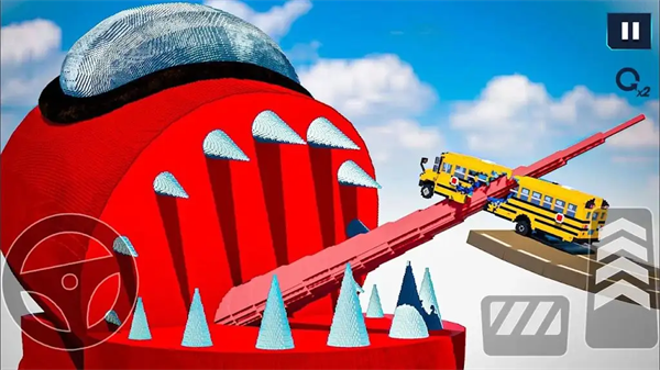 怪物毁灭车祸功能菜单汉化版