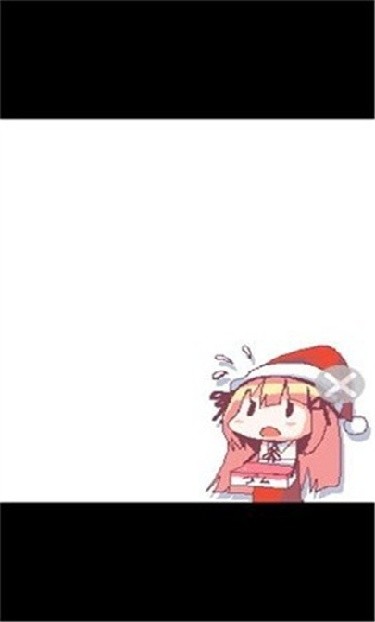 圣诞老人和白色圣诞节纸巾盒