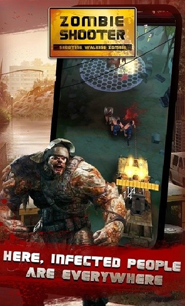 向僵尸开火游戏