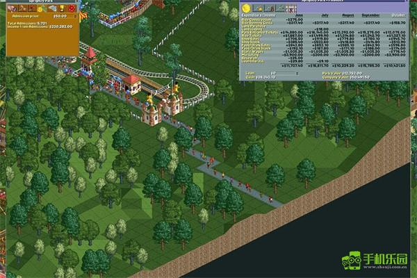 过山车大亨蜘蛛火车版通关攻略