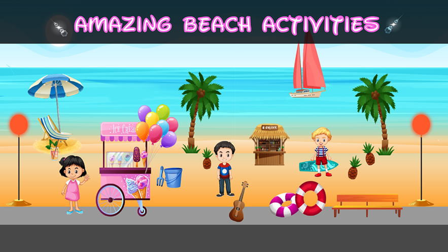 假装玩沙滩派对游戏安卓版 v1.0