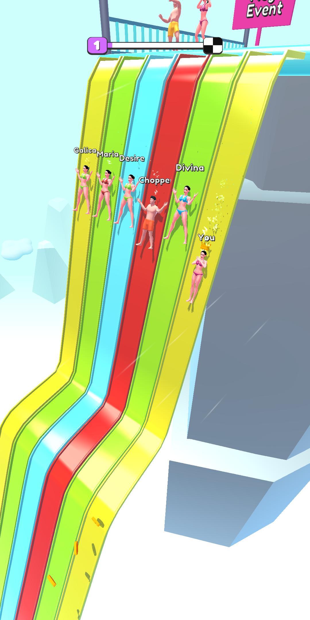 滑梯翻转游戏最新安卓版（ater Slide Flip）