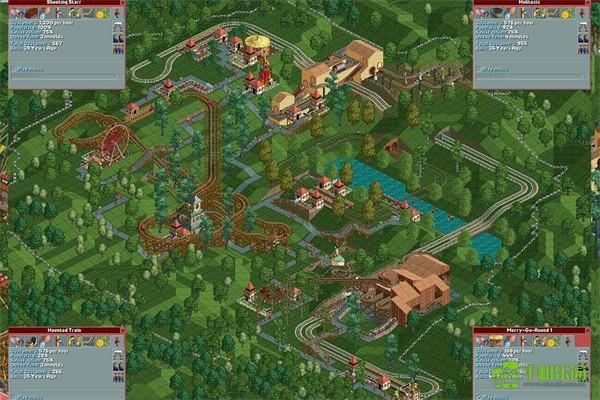 过山车大亨蜘蛛火车版通关攻略