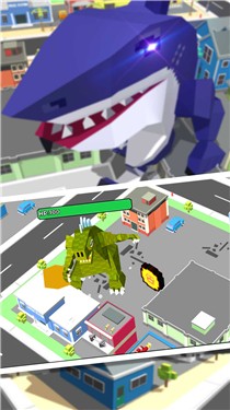 城市毁灭粉碎模拟