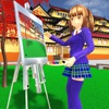 动漫女孩生活高中3D游戏官方版 v1.0