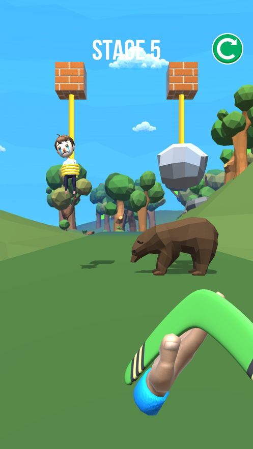 回飛棒大師3D游戲官方安卓版 v1.0