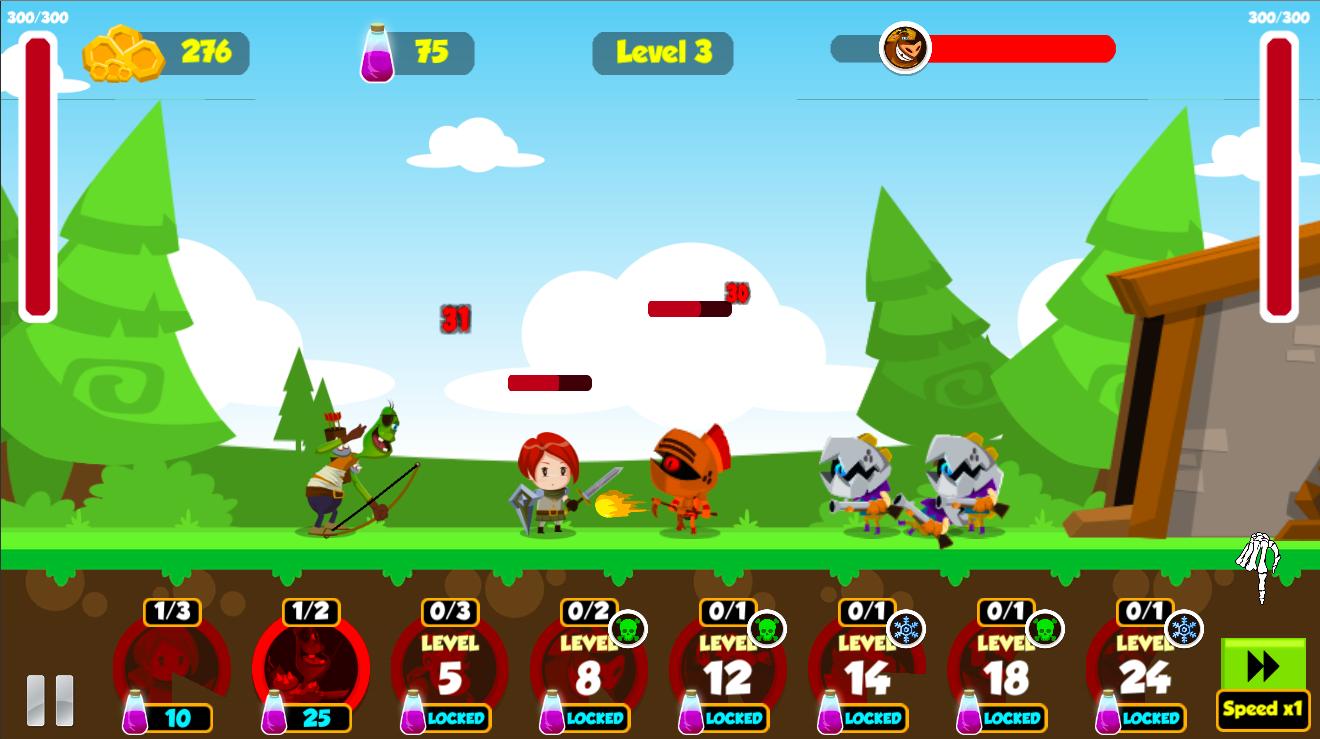 城堡冲刺防御游戏手机版