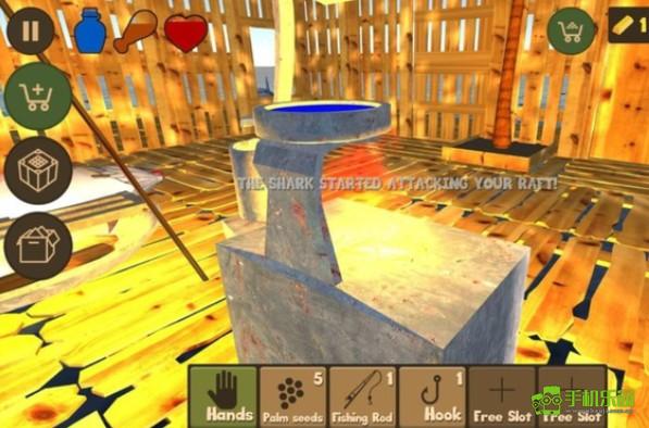 木筏求生汉化版喝水教程