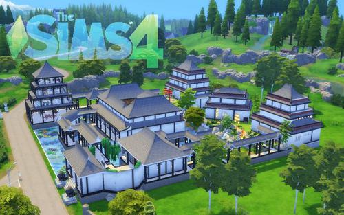 模拟人生4时棱形钻石壁画MOD