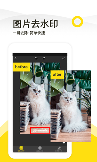 一鍵去水印app