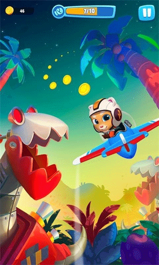 汤姆猫空中小队(Talking Tom Sky Run)