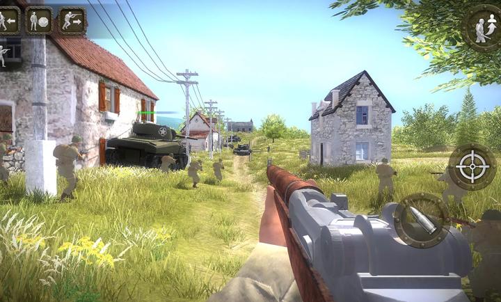 欧洲前线二战英雄下载无限金币版