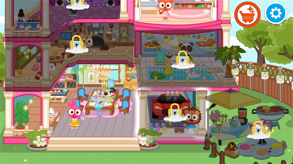 泡泡小镇家庭游戏