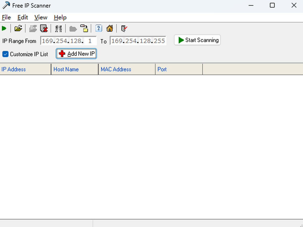 Free IP Scanner