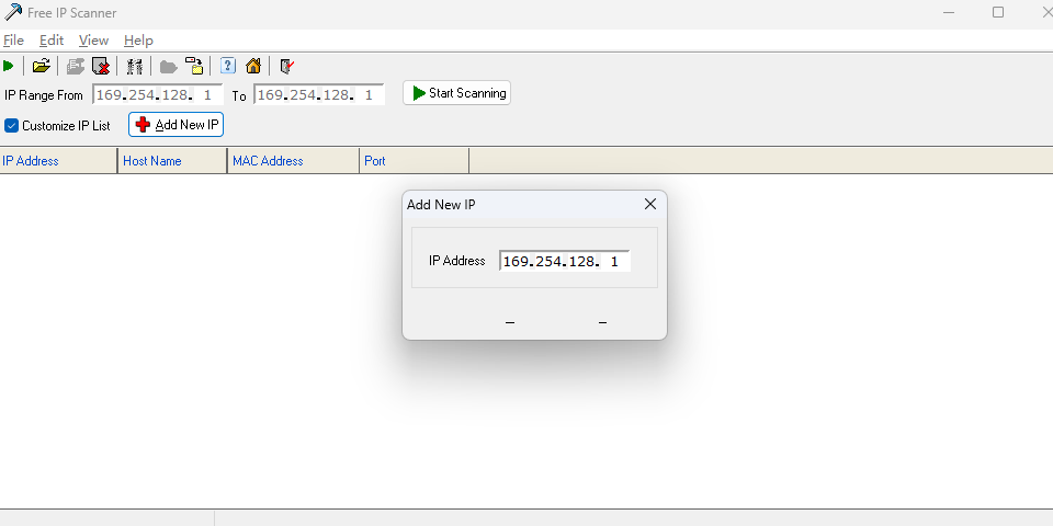 Free IP Scanner