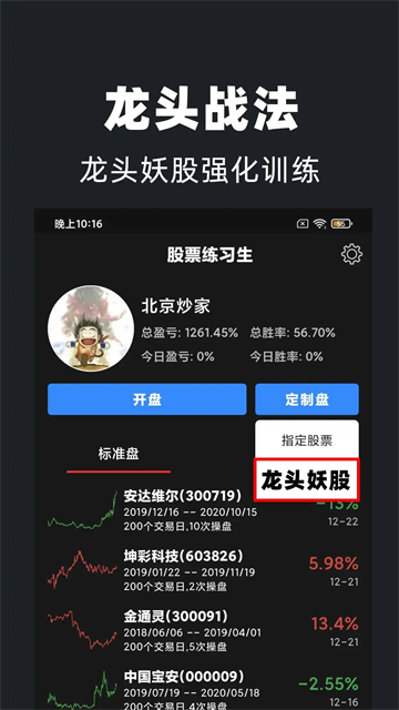 股票练习生