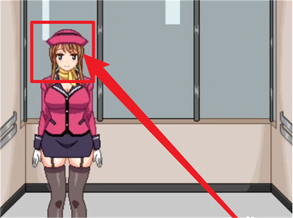 电梯女孩像素游戏