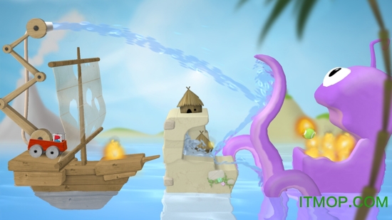 超级救火队2中文破解版(Sprinkle Islands2)