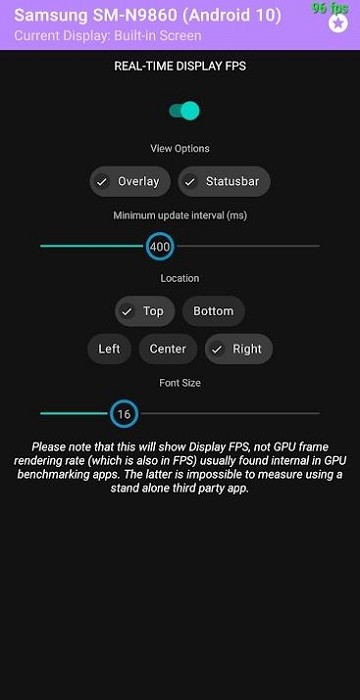 游戏中显示fps软件(Display FPS)
