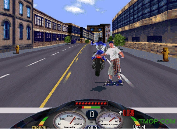 暴力摩托2008中文版(Road Rash)