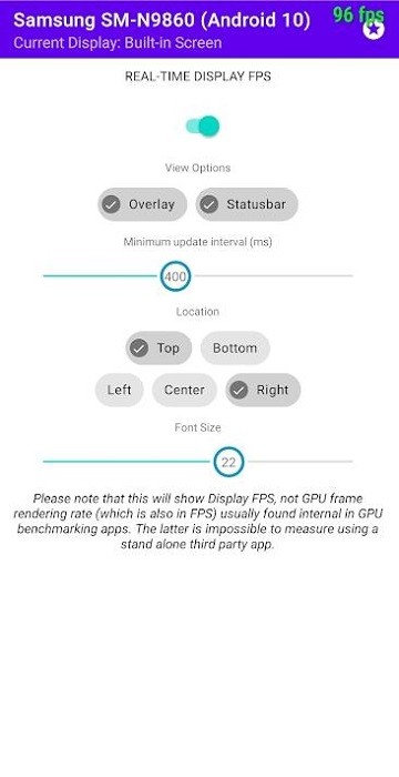 游戏中显示fps软件(Display FPS)
