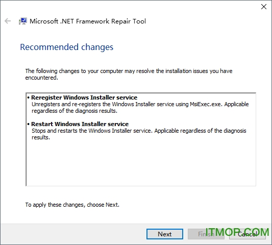 Microsoft .NET Framework Repair Tool(NET框架修复工具)