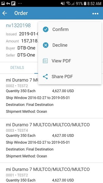 infor nexus mobile