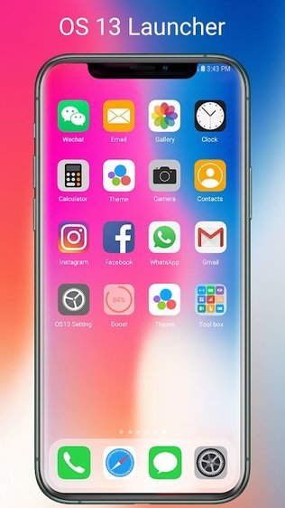 安卓仿苹果ios14主题桌面