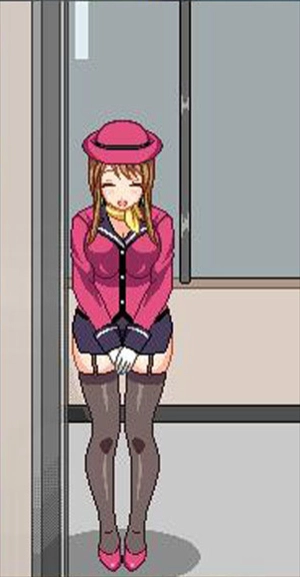 电梯女孩像素游戏