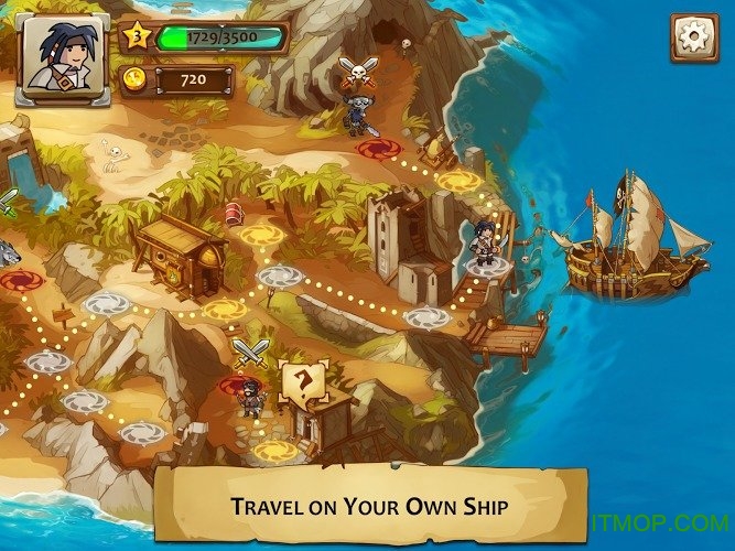 勇者大陆海盗汉化版(Braveland Pirate)