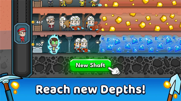 采矿大亨掘金之旅最新官方版(Idle Miner)