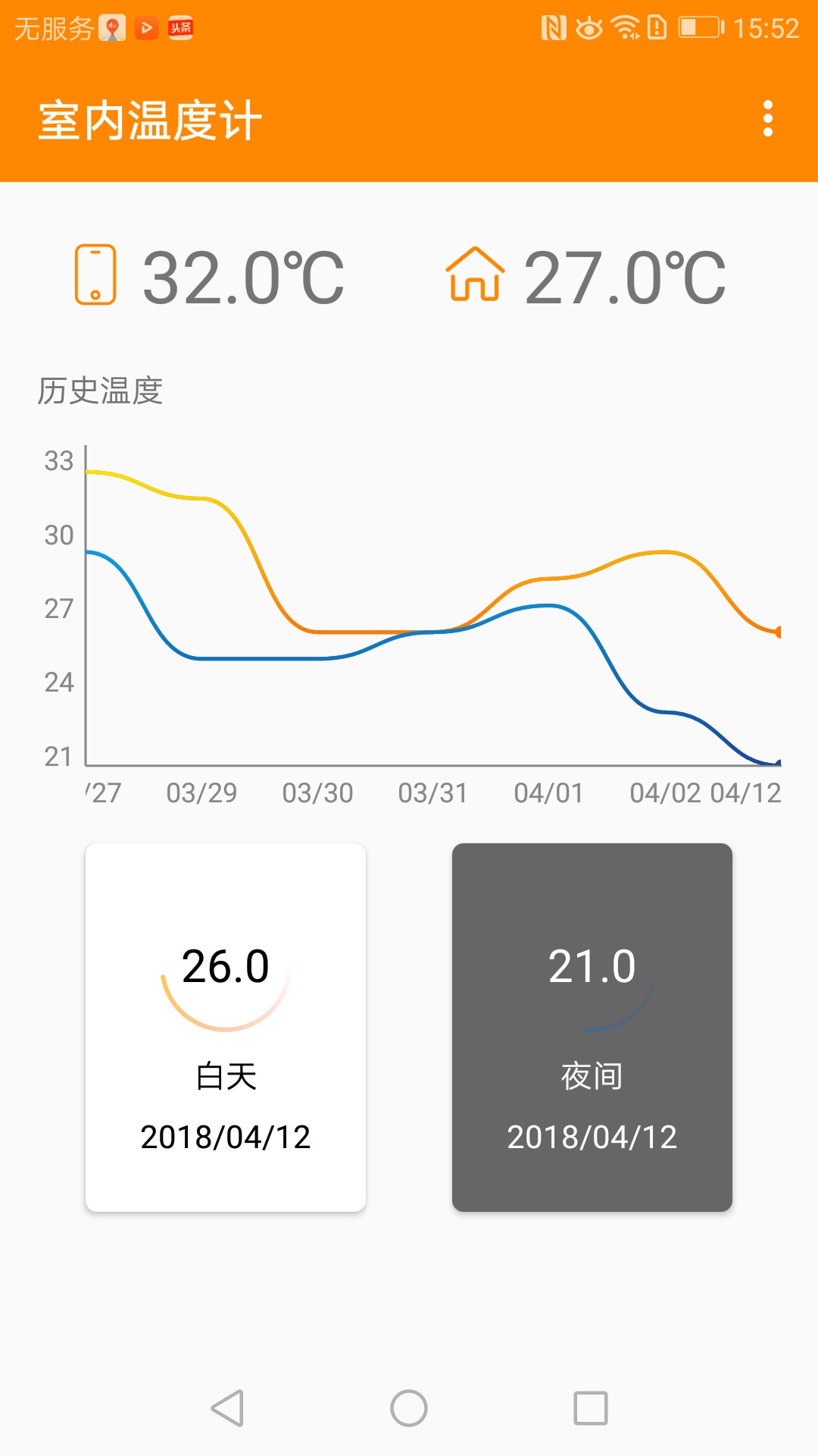 室内温度计安卓版