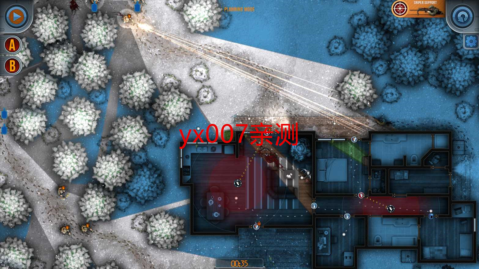 破门而入内置作弊菜单(Door Kickers)