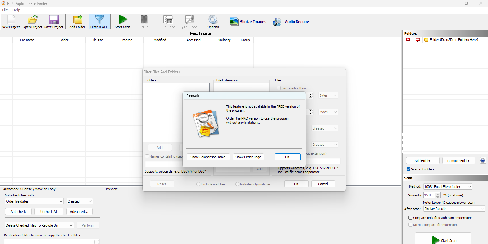 Fast Duplicate File Finder