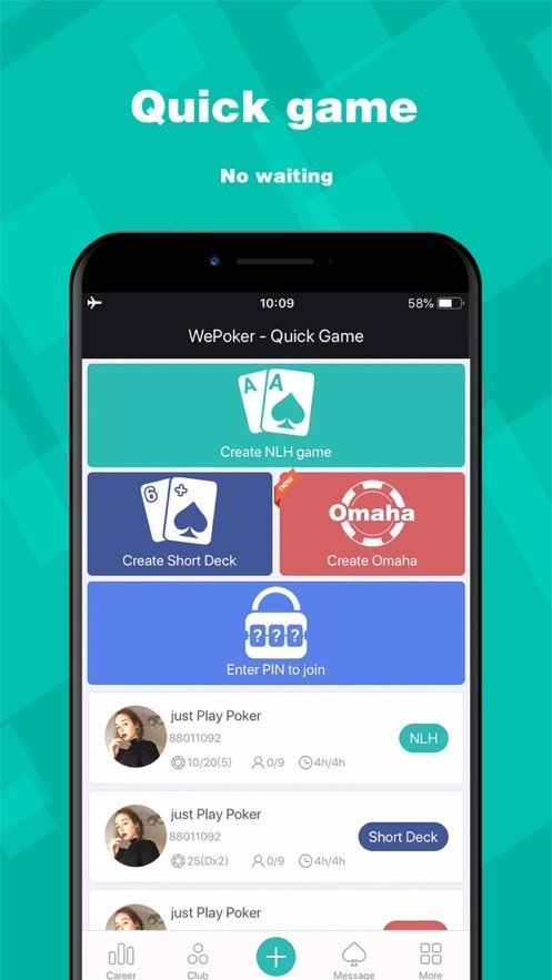 wepoker德州官网版v2.1.0