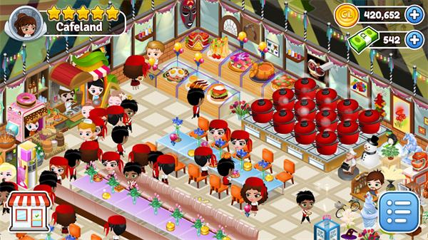 cafeland餐厅游戏