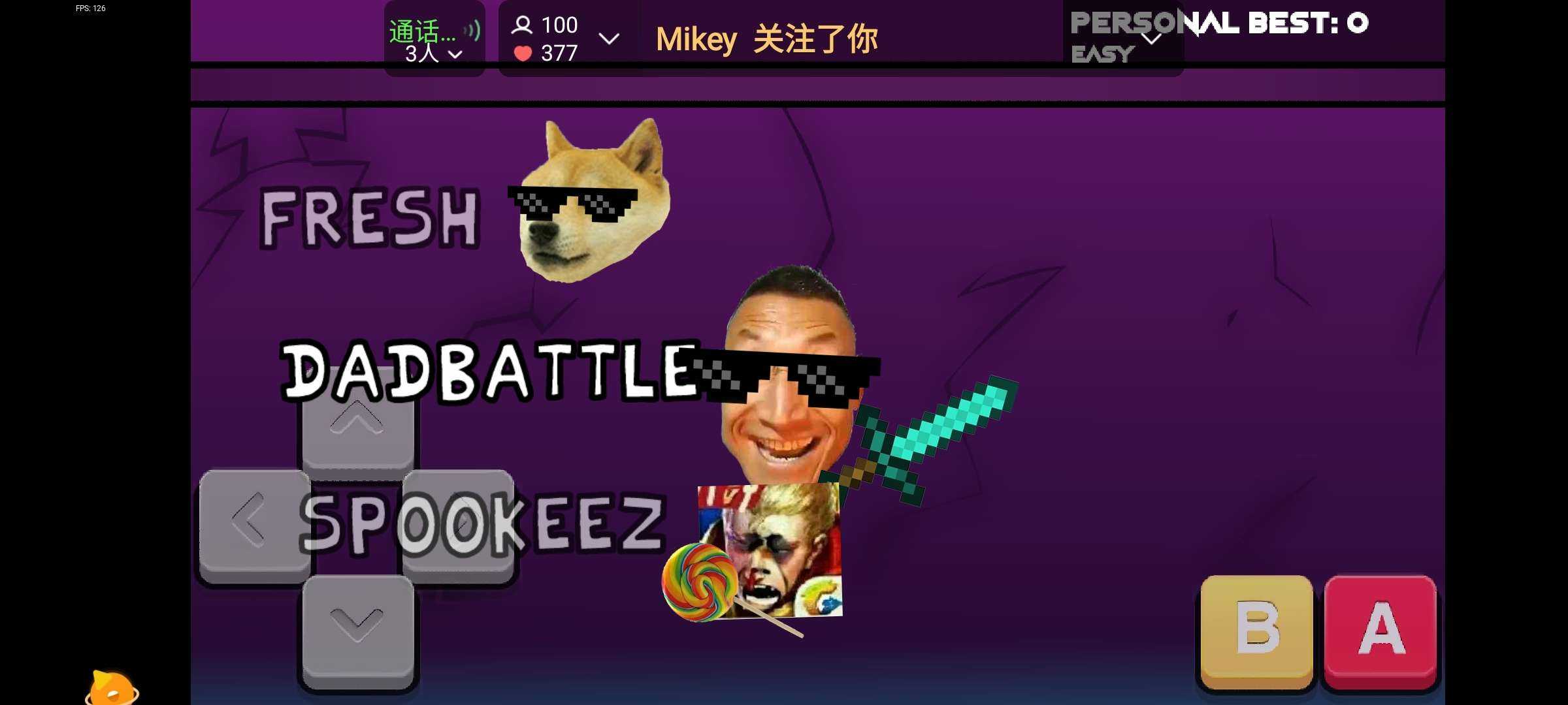 Friday Night Funkin(FNFDUSTTALE重置版)