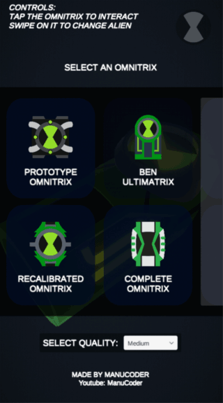 少年骇客手表模拟器(Omnitrix Simulator)